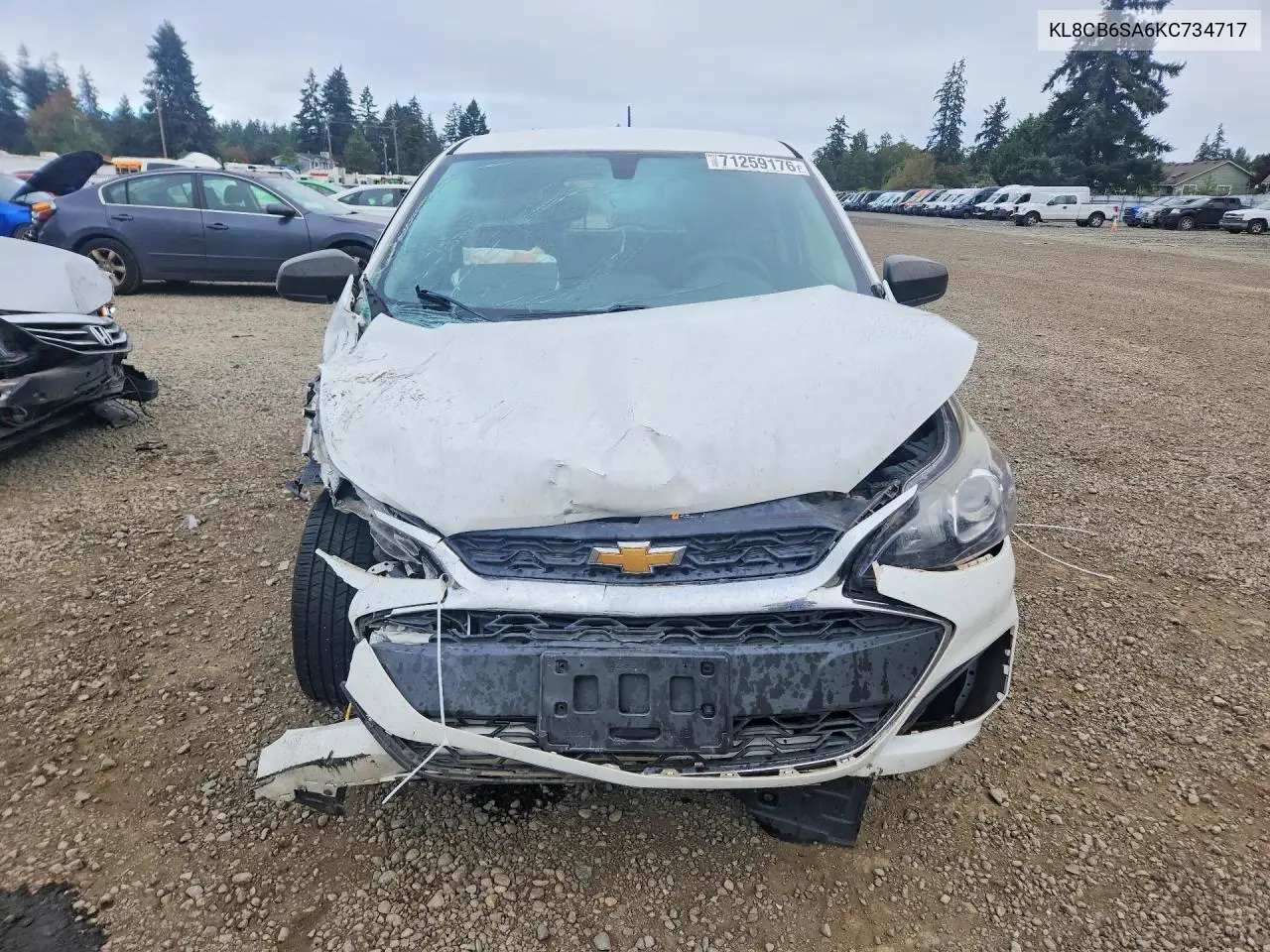 2019 CHEVROLET SPARK VIN KL8CB6SA6KC734717 — фото 5
