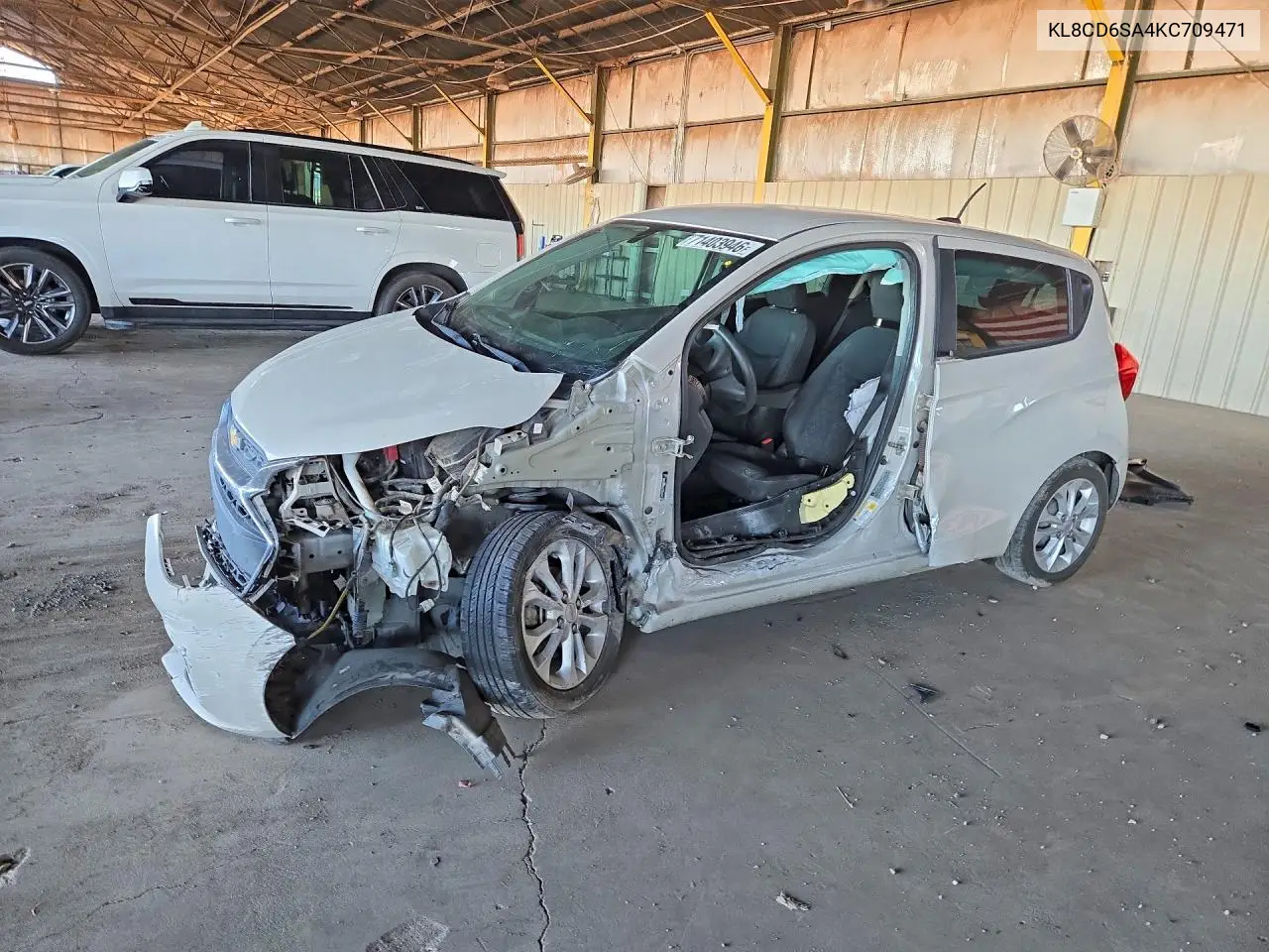 CHEVROLET SPARK 2019, VIN KL8CD6SA4KC709471