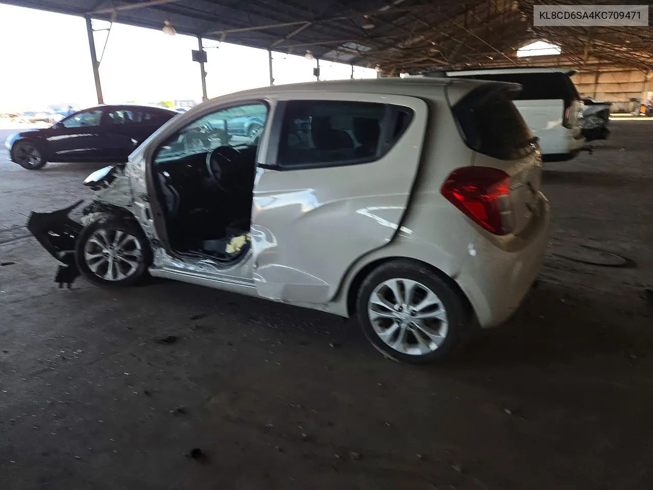 2019 CHEVROLET SPARK VIN KL8CD6SA4KC709471 — фото 2