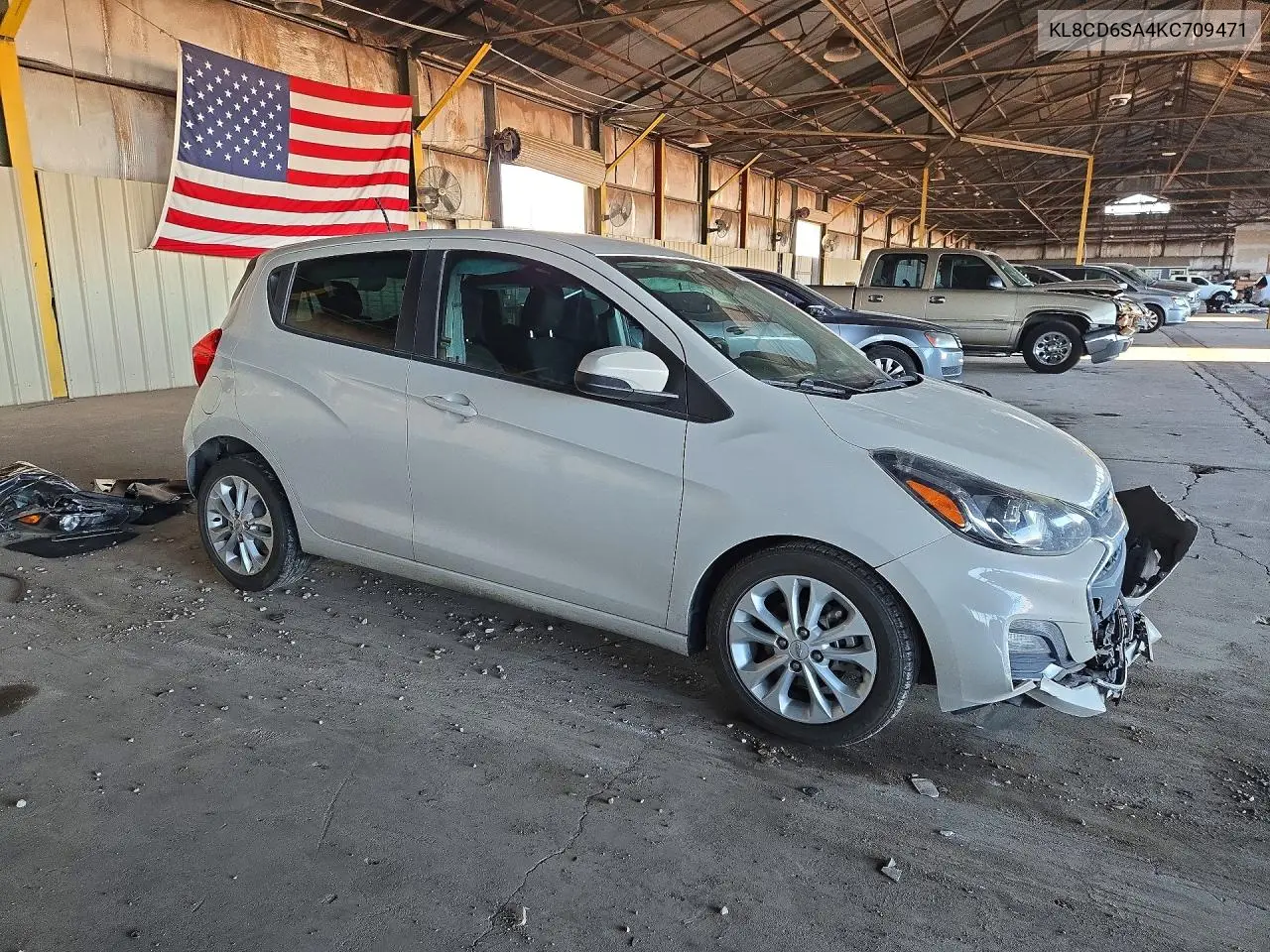 2019 CHEVROLET SPARK VIN KL8CD6SA4KC709471 — фото 4