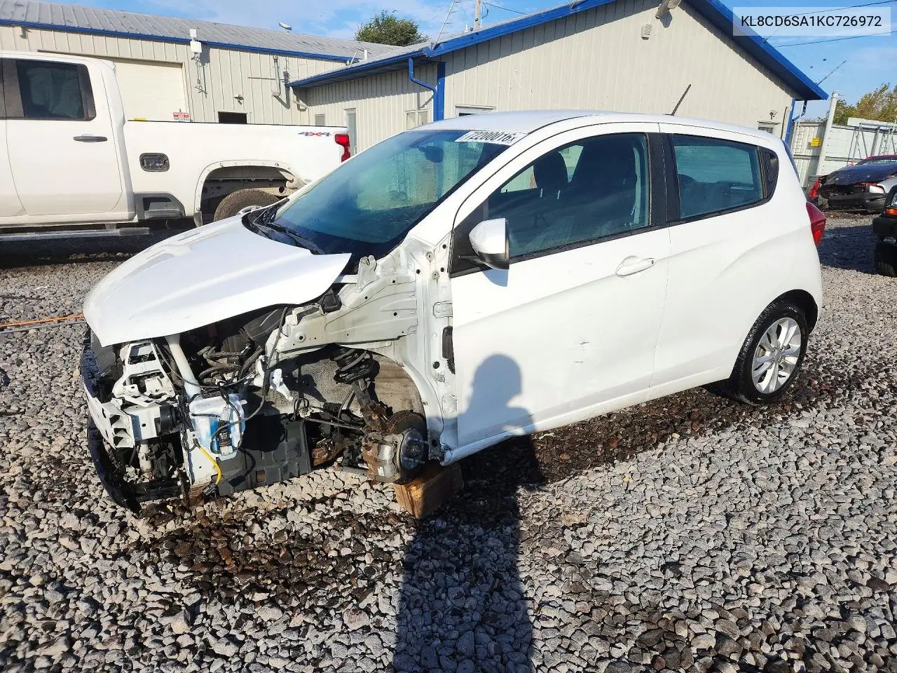 CHEVROLET SPARK 2019, VIN KL8CD6SA1KC726972
