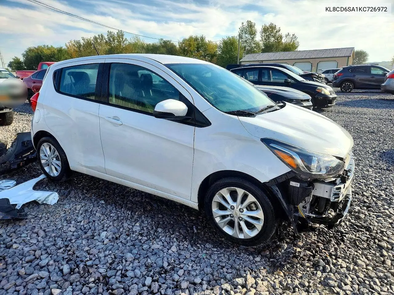 2019 CHEVROLET SPARK VIN KL8CD6SA1KC726972 — фото 4