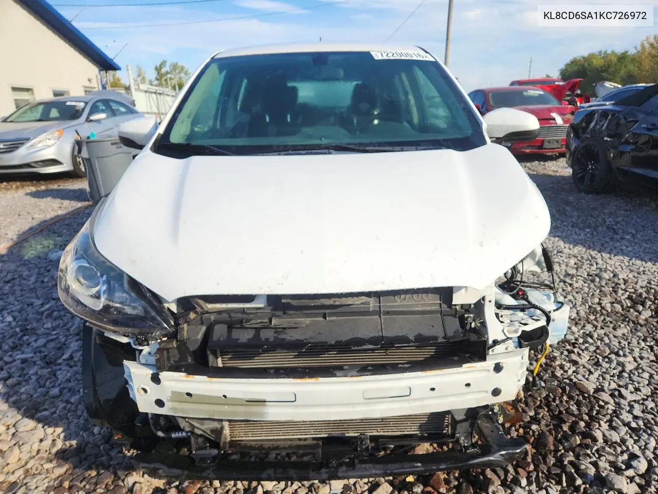 2019 CHEVROLET SPARK VIN KL8CD6SA1KC726972 — фото 5