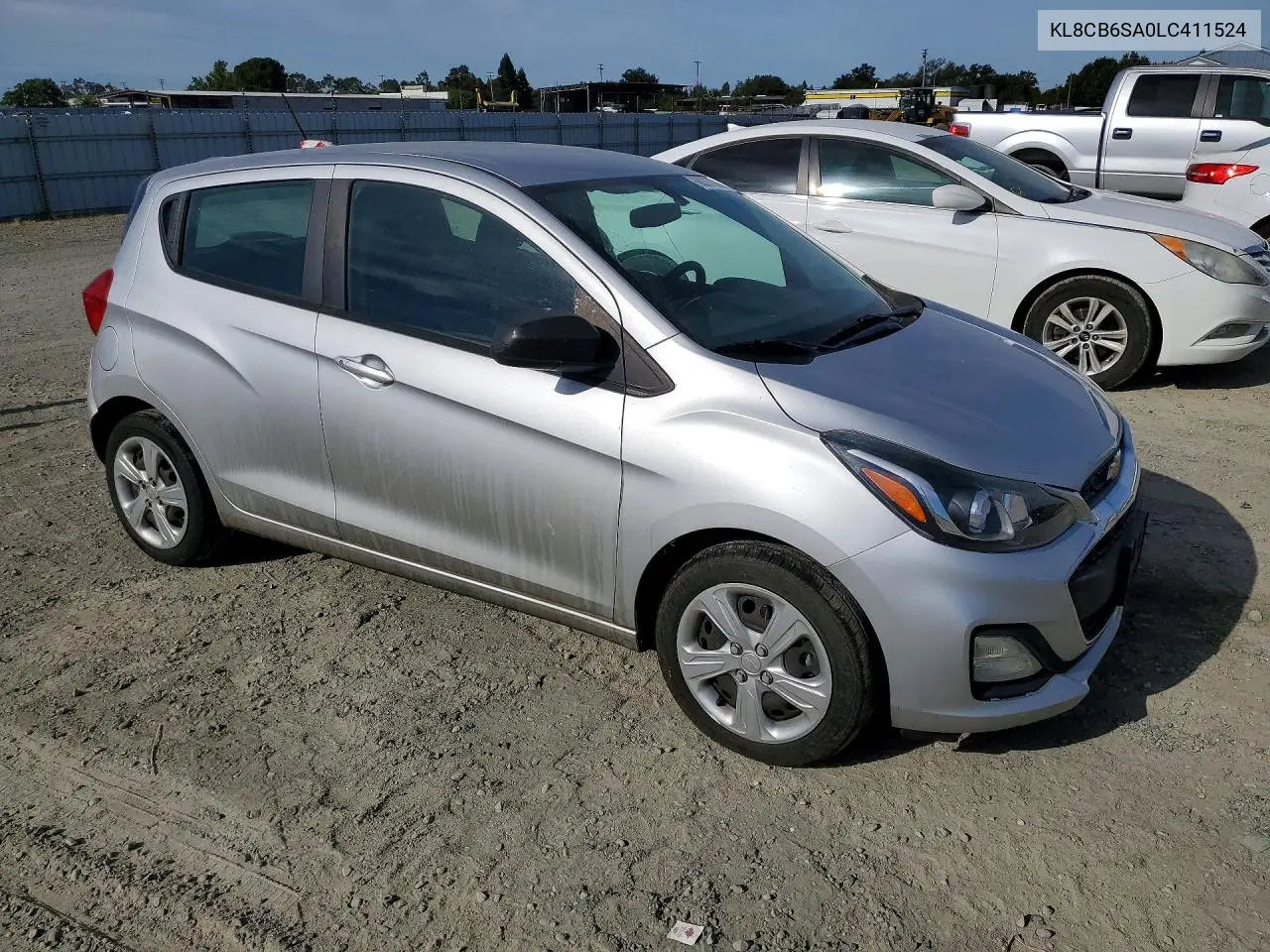 2020 CHEVROLET SPARK VIN KL8CB6SA0LC411524 — фото 4