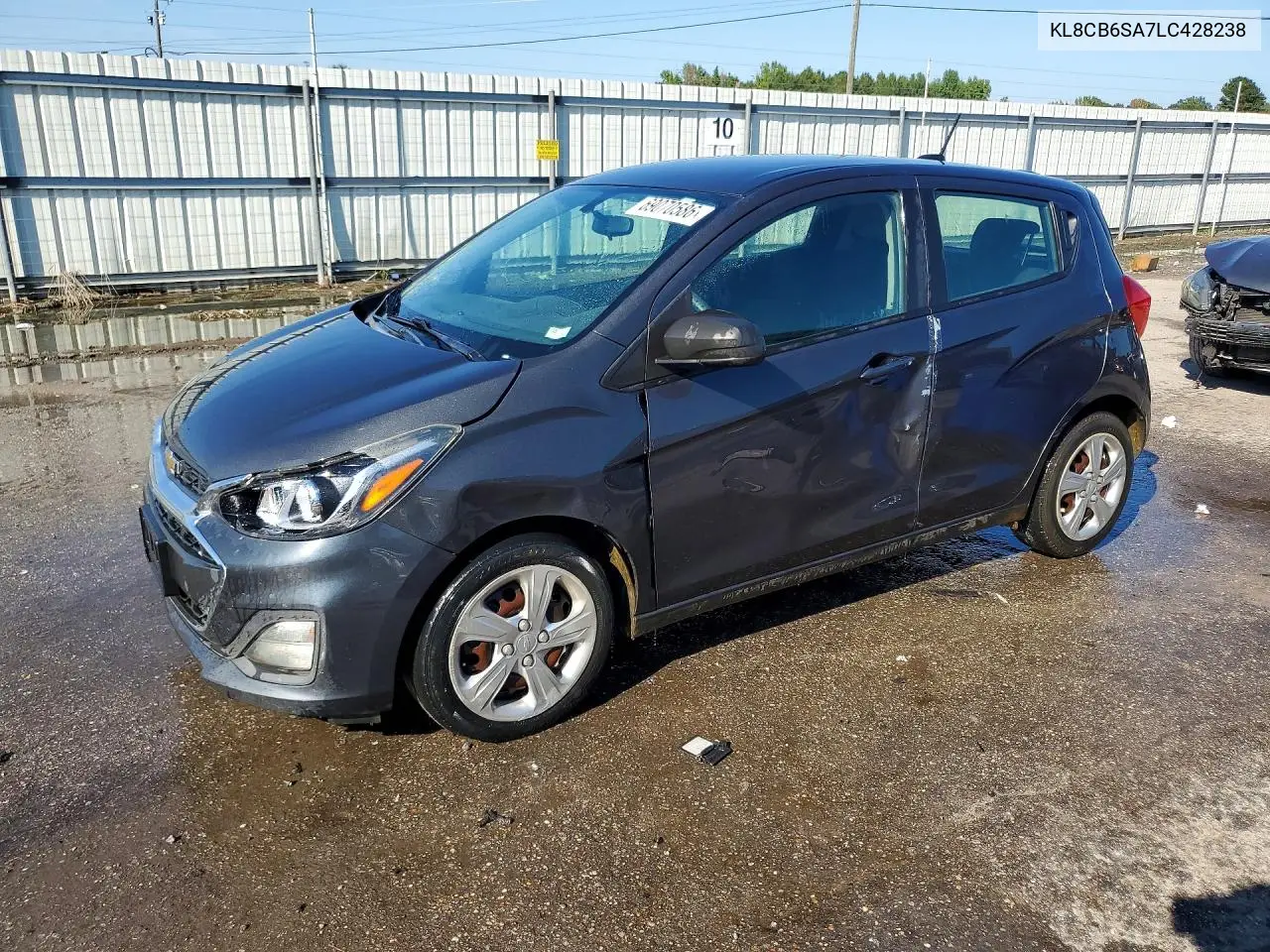CHEVROLET SPARK 2020, VIN KL8CB6SA7LC428238