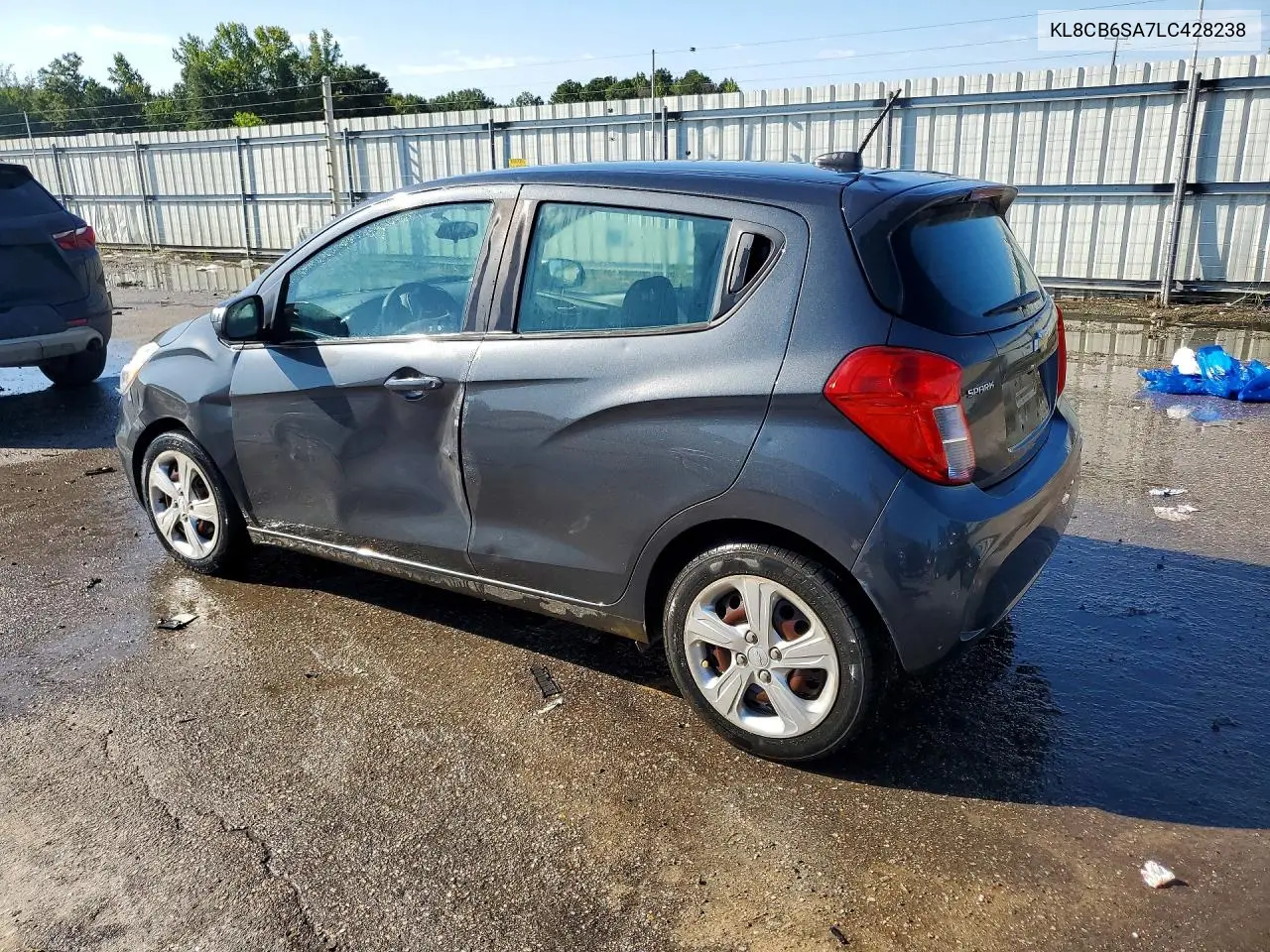 2020 CHEVROLET SPARK VIN KL8CB6SA7LC428238 — фото 2