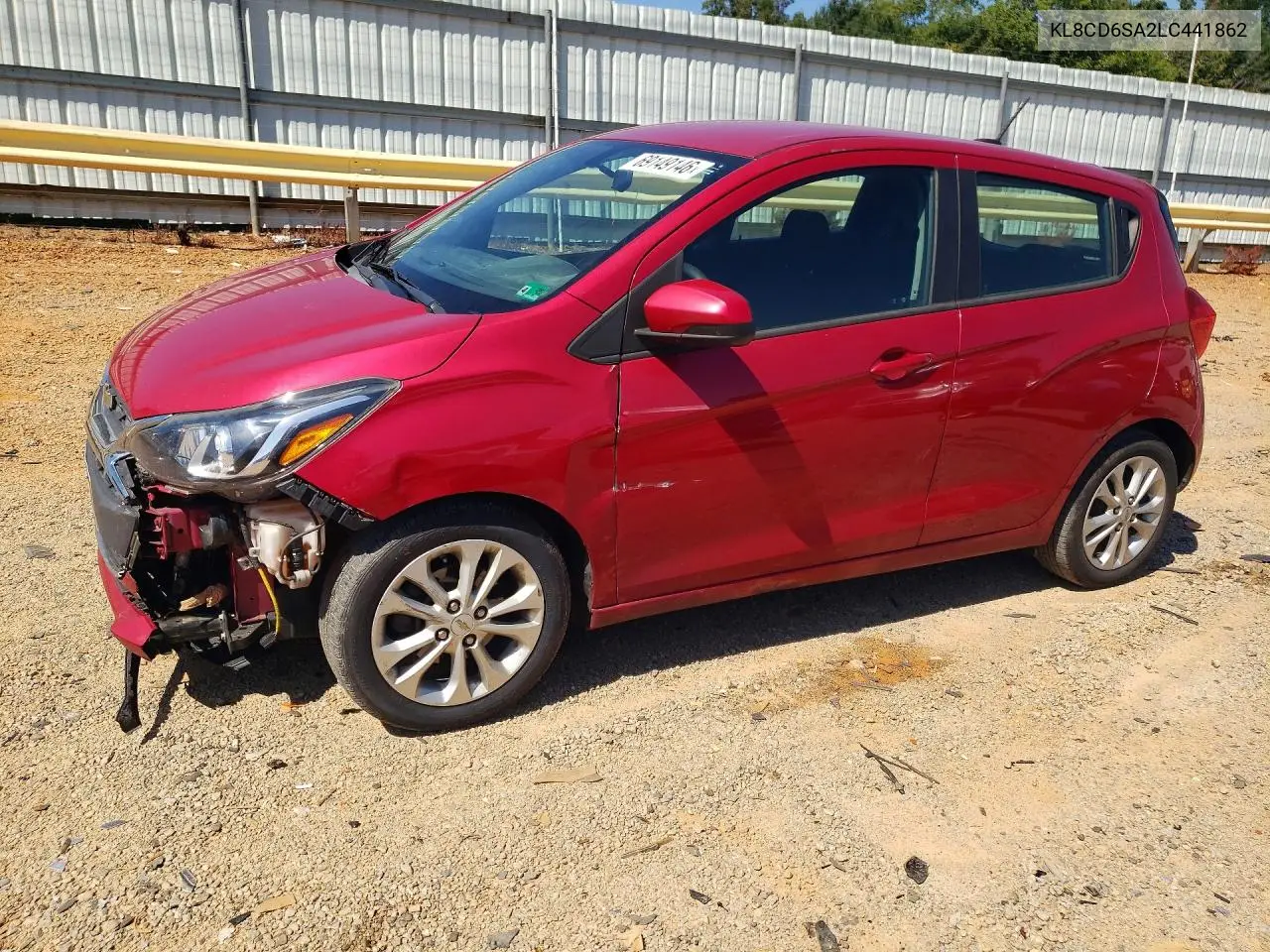 CHEVROLET SPARK 2020, VIN KL8CD6SA2LC441862
