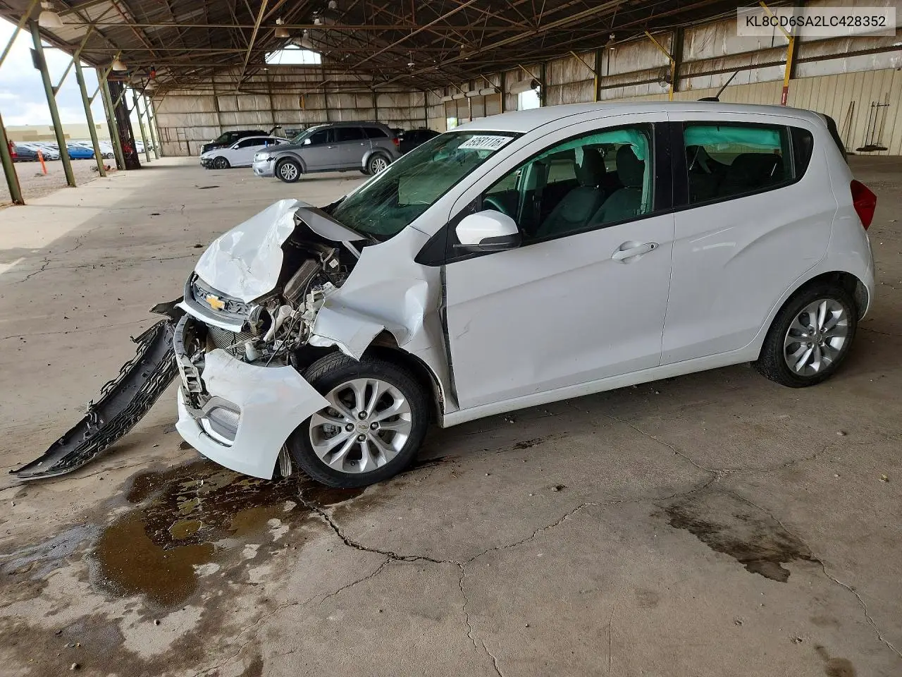 CHEVROLET SPARK 2020, VIN KL8CD6SA2LC428352