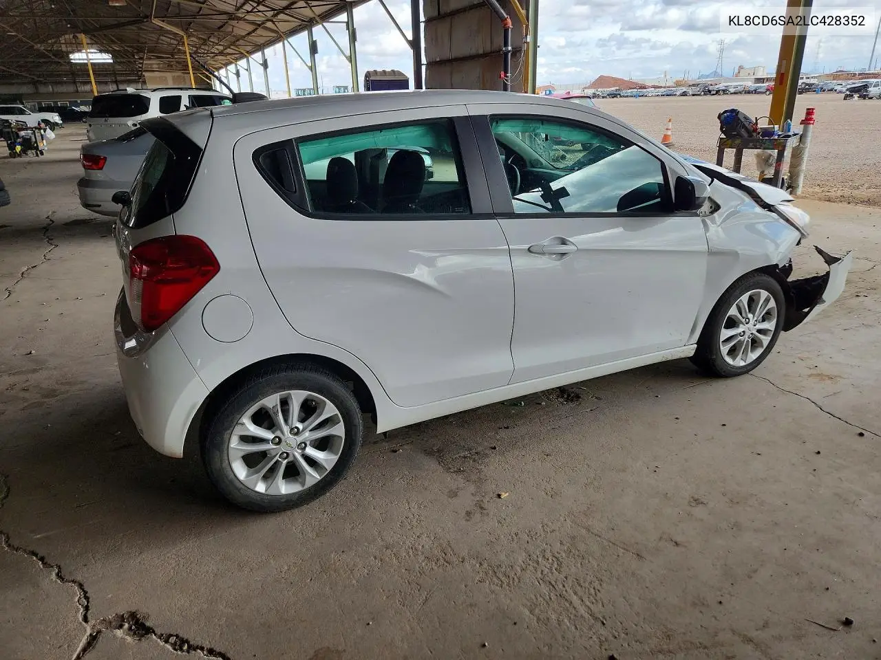 2020 CHEVROLET SPARK VIN KL8CD6SA2LC428352 — фото 3