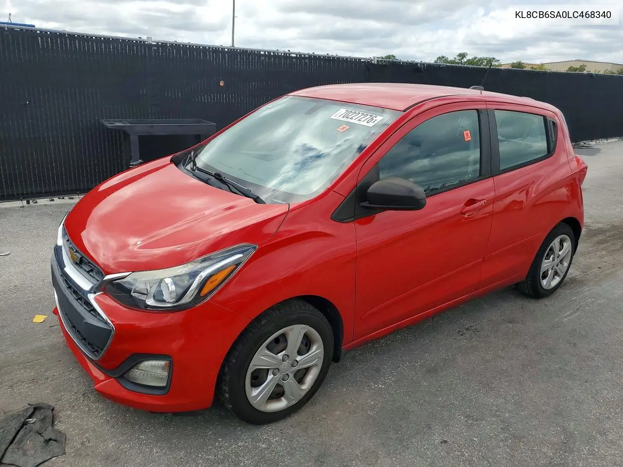 CHEVROLET SPARK 2020, VIN KL8CB6SA0LC468340