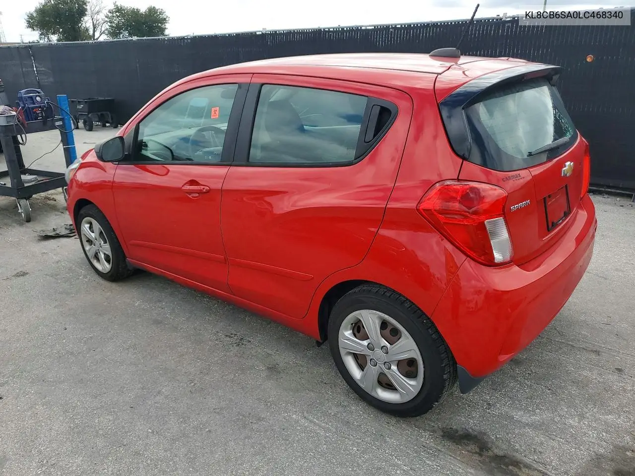 2020 CHEVROLET SPARK VIN KL8CB6SA0LC468340 — фото 2