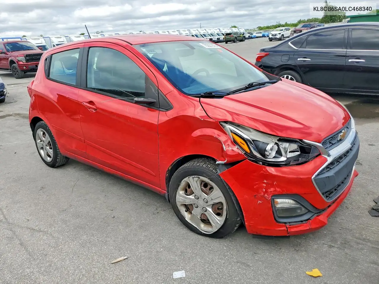 2020 CHEVROLET SPARK VIN KL8CB6SA0LC468340 — фото 4