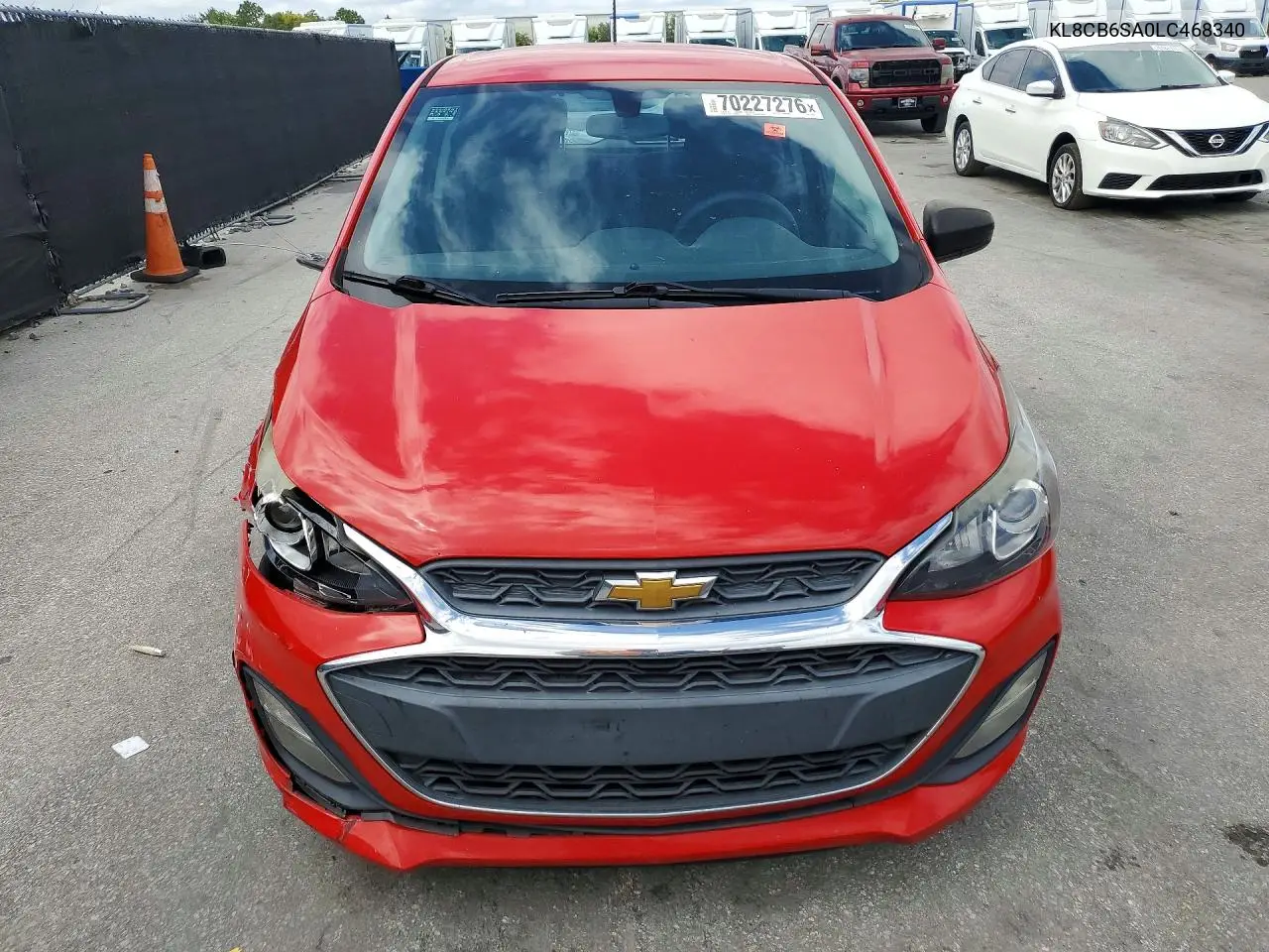 2020 CHEVROLET SPARK VIN KL8CB6SA0LC468340 — фото 5