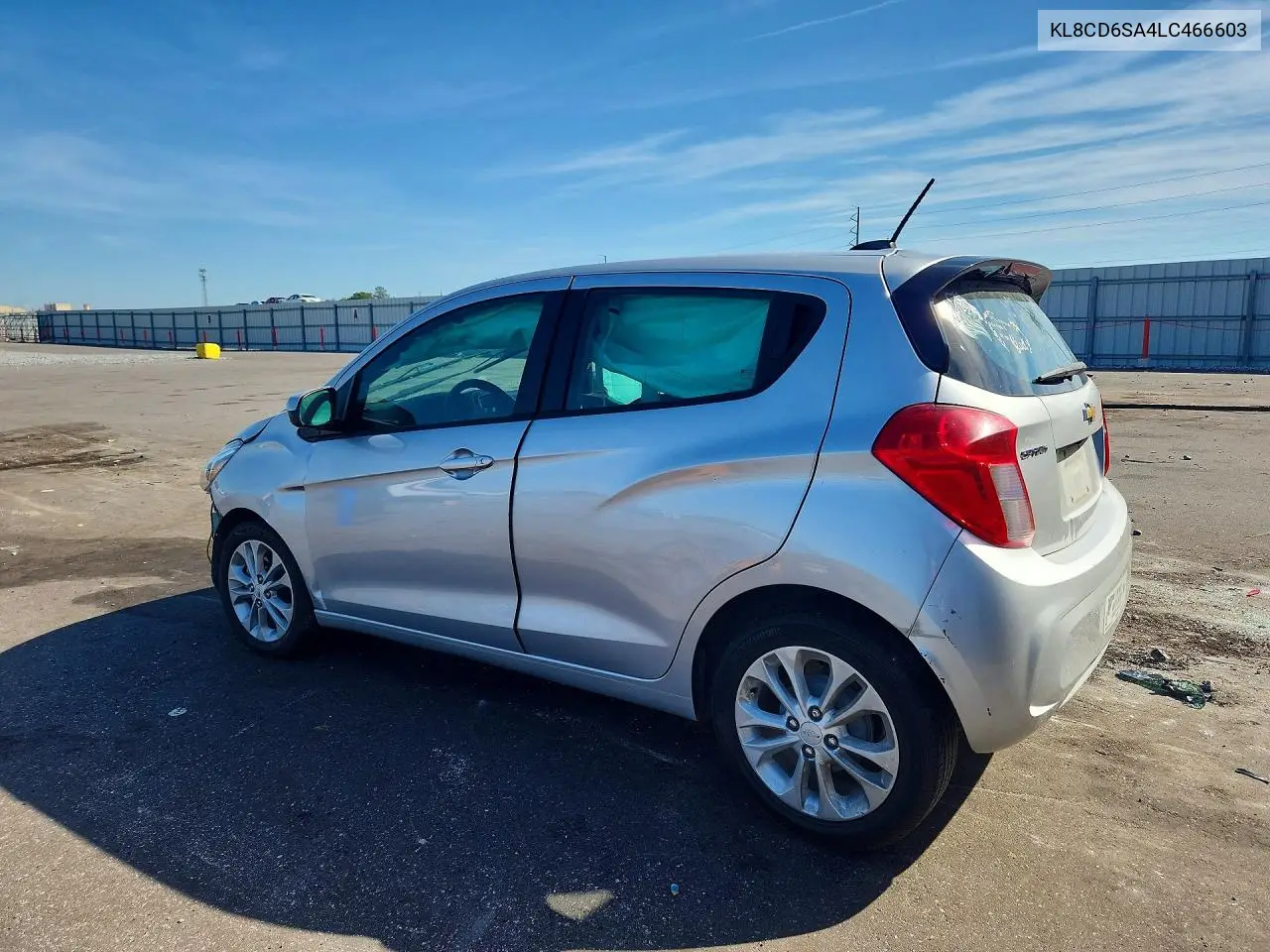 2020 CHEVROLET SPARK VIN KL8CD6SA4LC466603 — фото 2