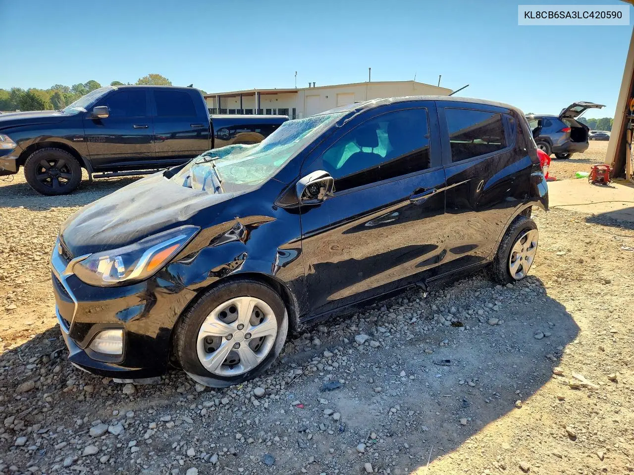CHEVROLET SPARK 2020, VIN KL8CB6SA3LC420590