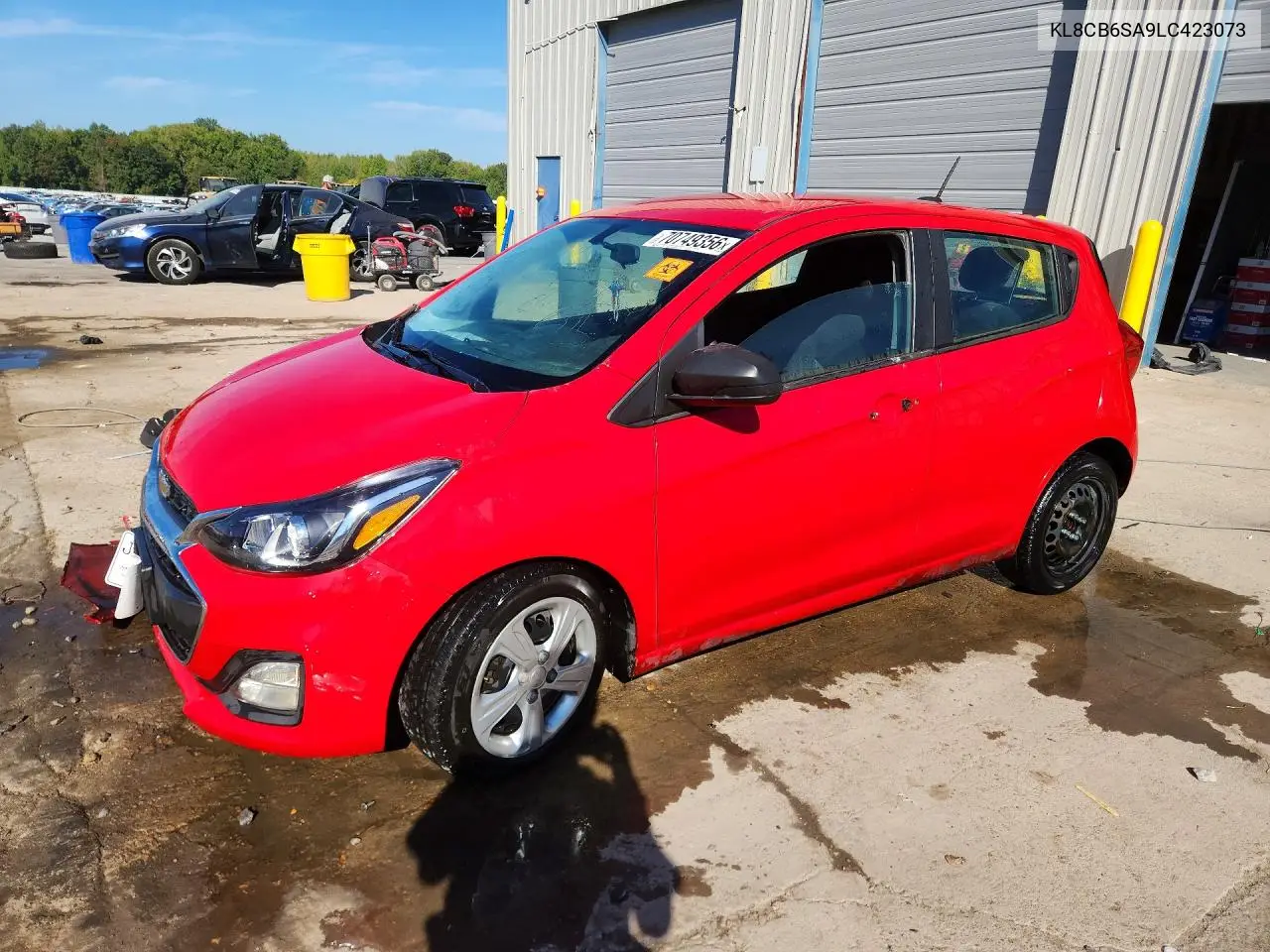 CHEVROLET SPARK 2020, VIN KL8CB6SA9LC423073