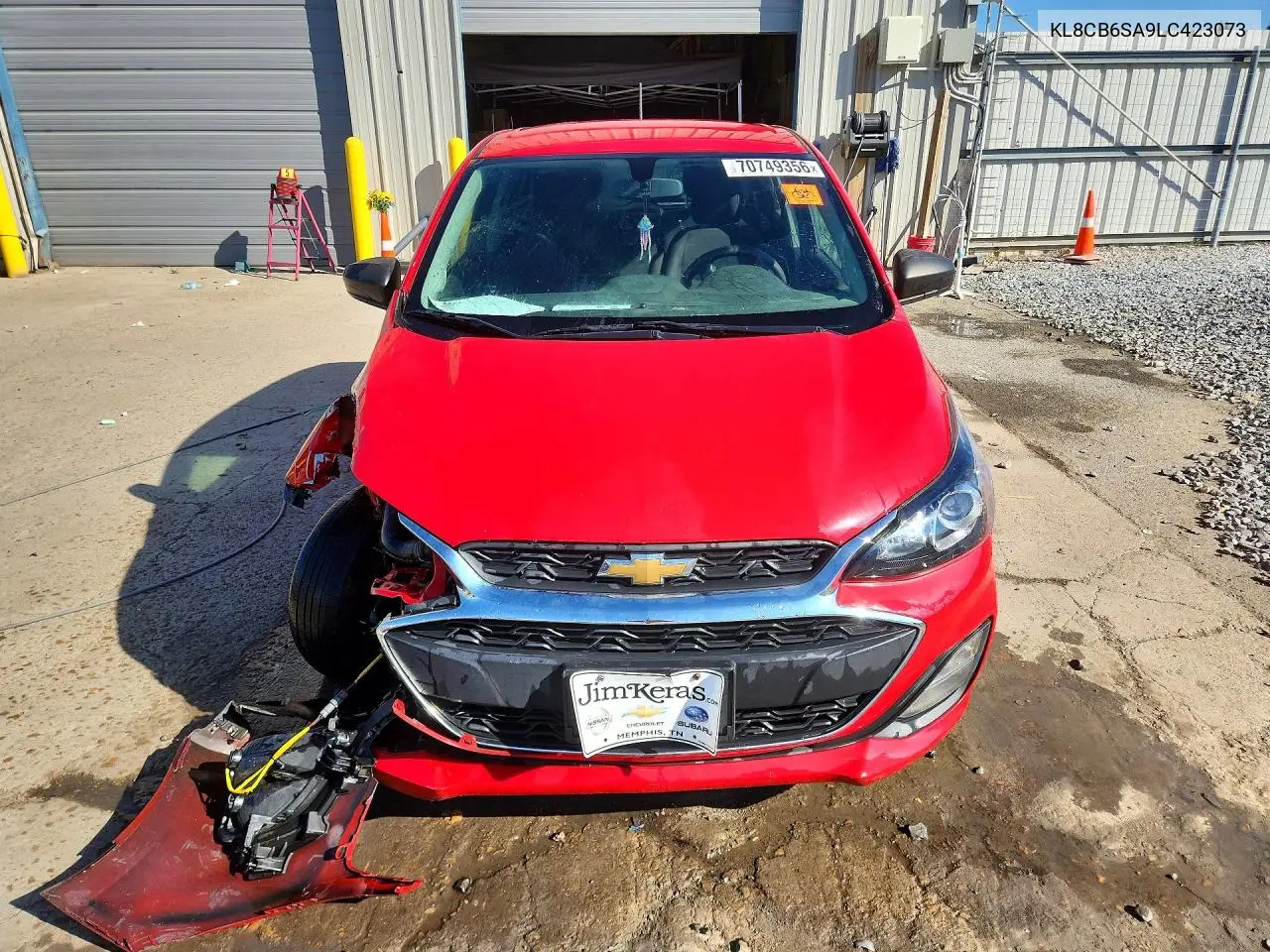 2020 CHEVROLET SPARK VIN KL8CB6SA9LC423073 — фото 5