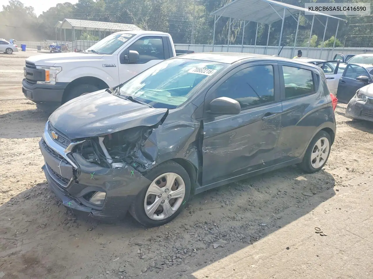CHEVROLET SPARK 2020, VIN KL8CB6SA5LC416590