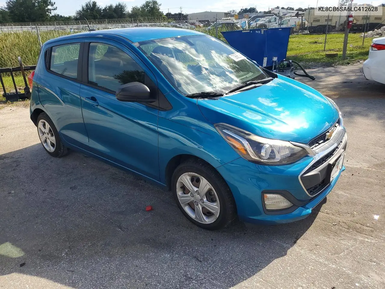 2020 CHEVROLET SPARK VIN KL8CB6SA6LC412628 — фото 4
