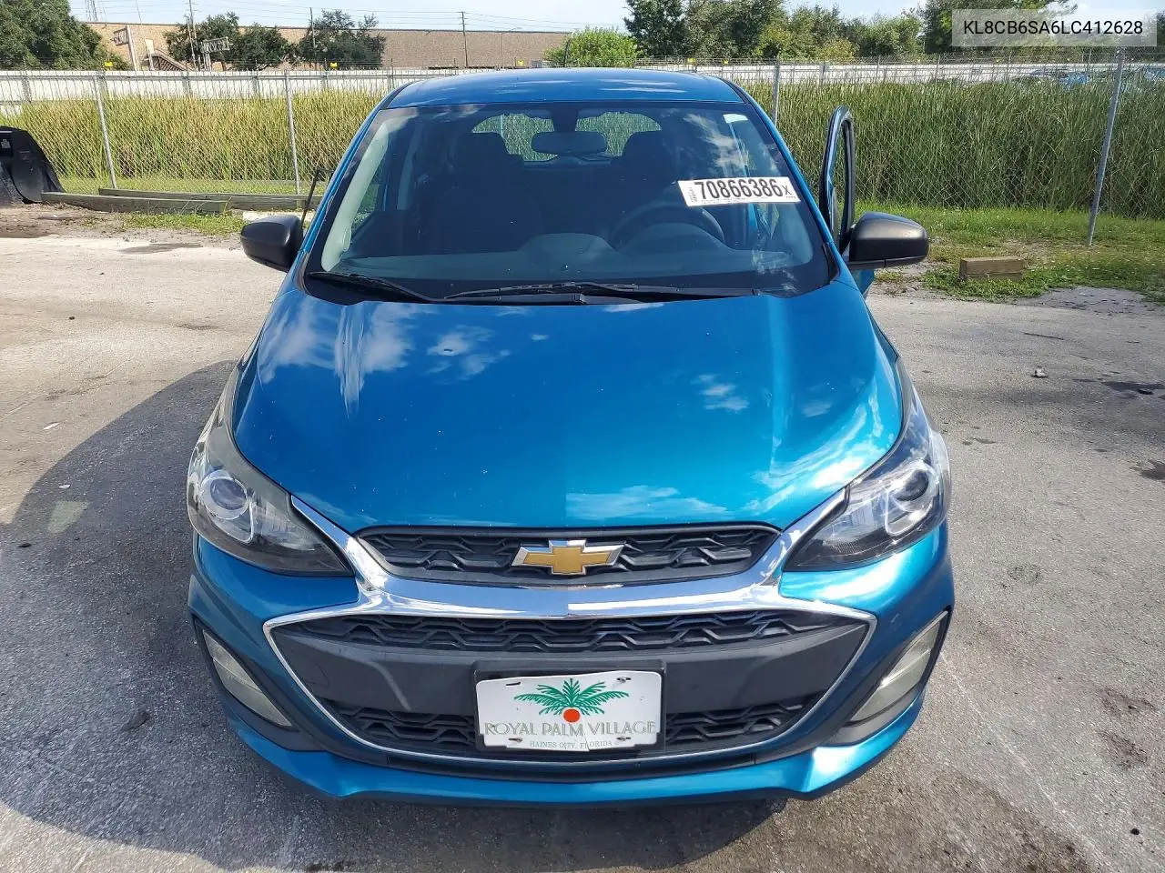 2020 CHEVROLET SPARK VIN KL8CB6SA6LC412628 — фото 5
