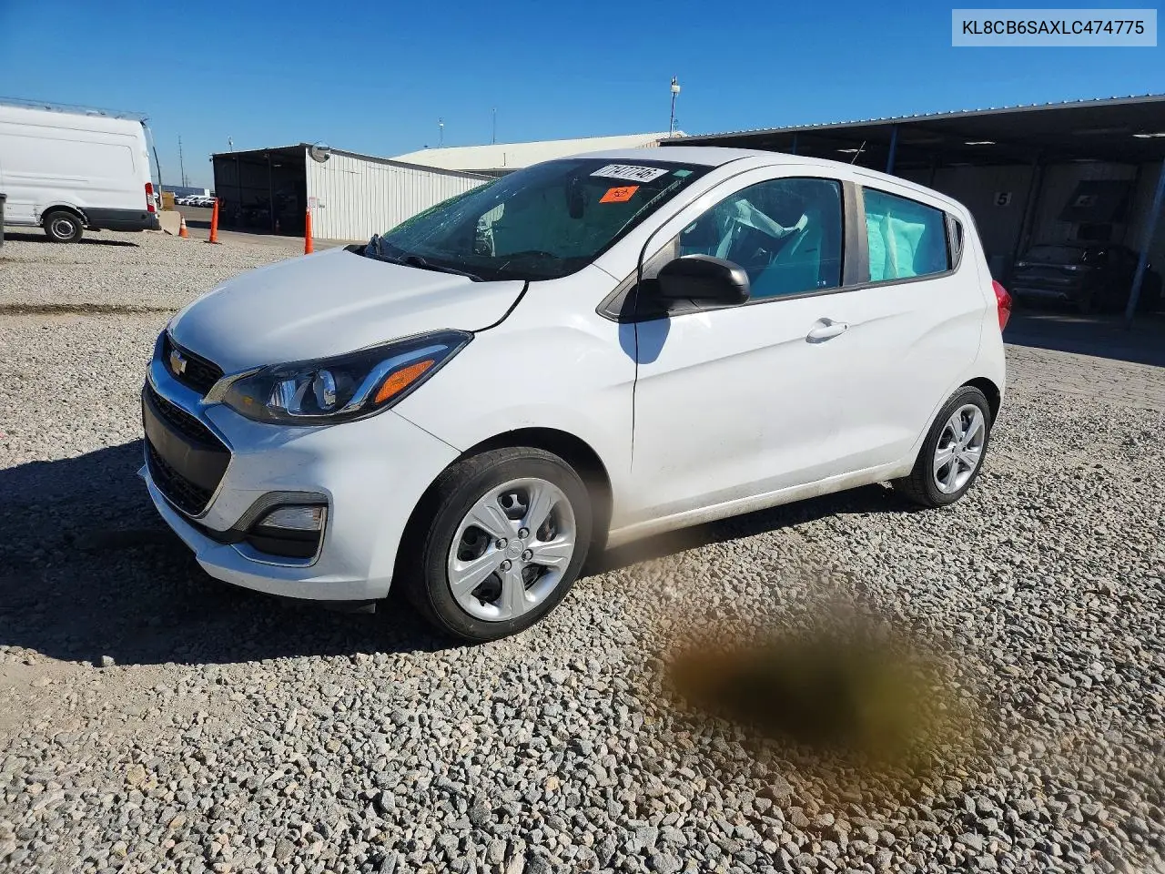 CHEVROLET SPARK 2020, VIN KL8CB6SAXLC474775