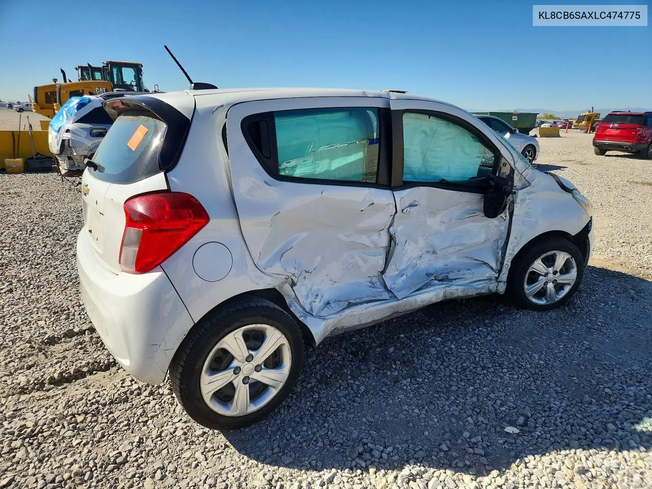 2020 CHEVROLET SPARK VIN KL8CB6SAXLC474775 — фото 3