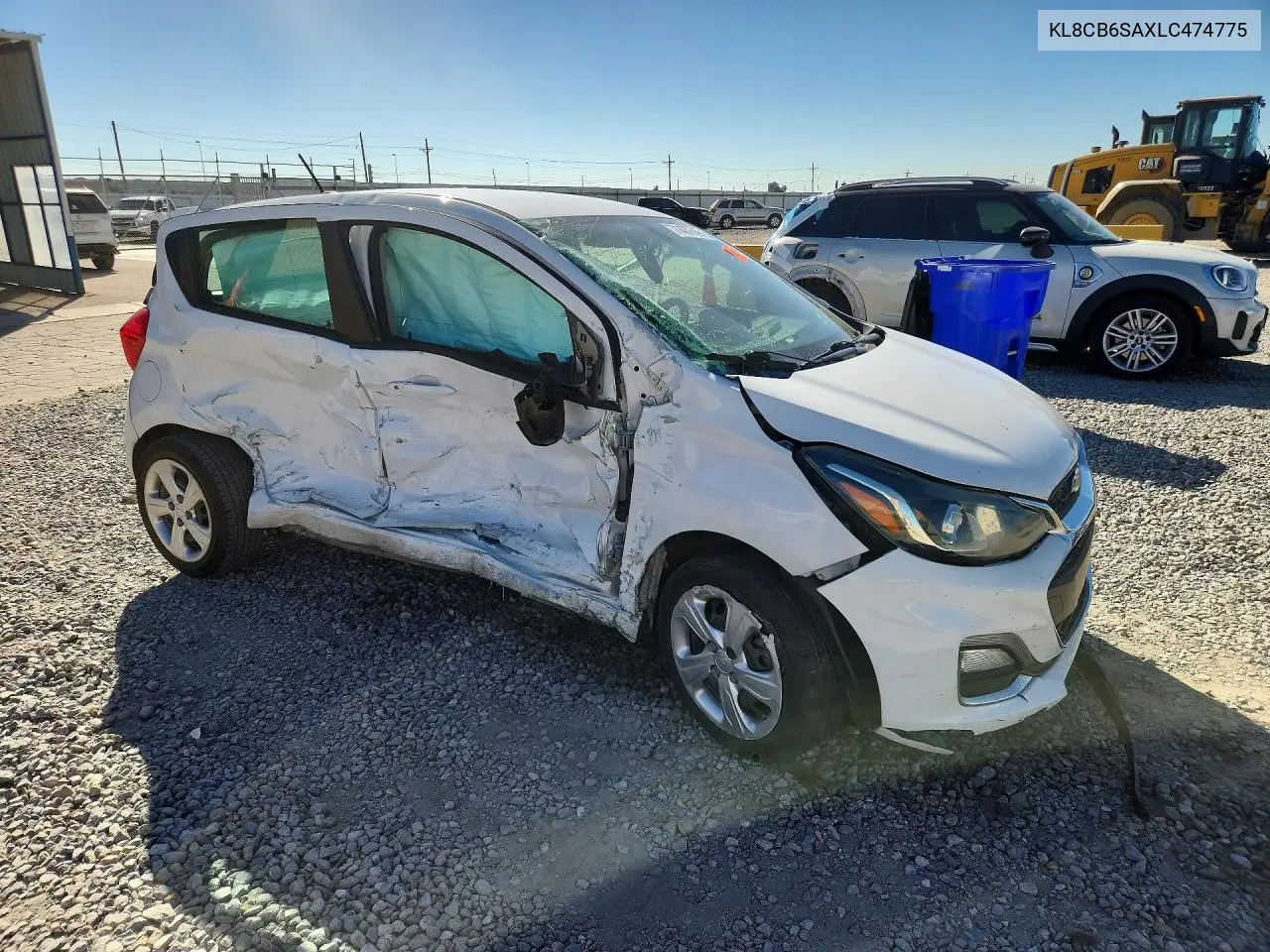 2020 CHEVROLET SPARK VIN KL8CB6SAXLC474775 — фото 4