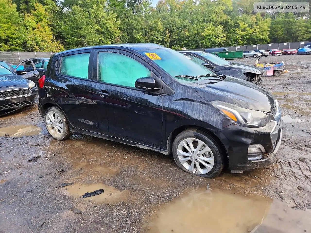 2020 CHEVROLET SPARK VIN KL8CD6SA3LC465149 — фото 4