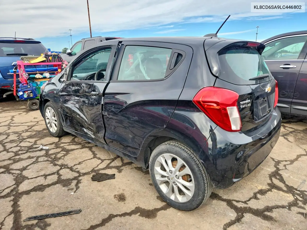 2020 CHEVROLET SPARK VIN KL8CD6SA9LC446802 — фото 2