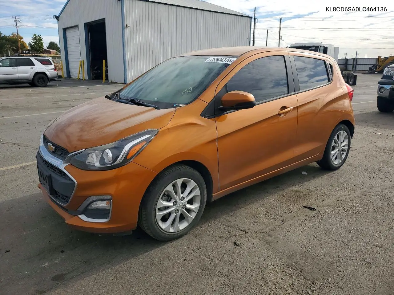 CHEVROLET SPARK 2020, VIN KL8CD6SA0LC464136