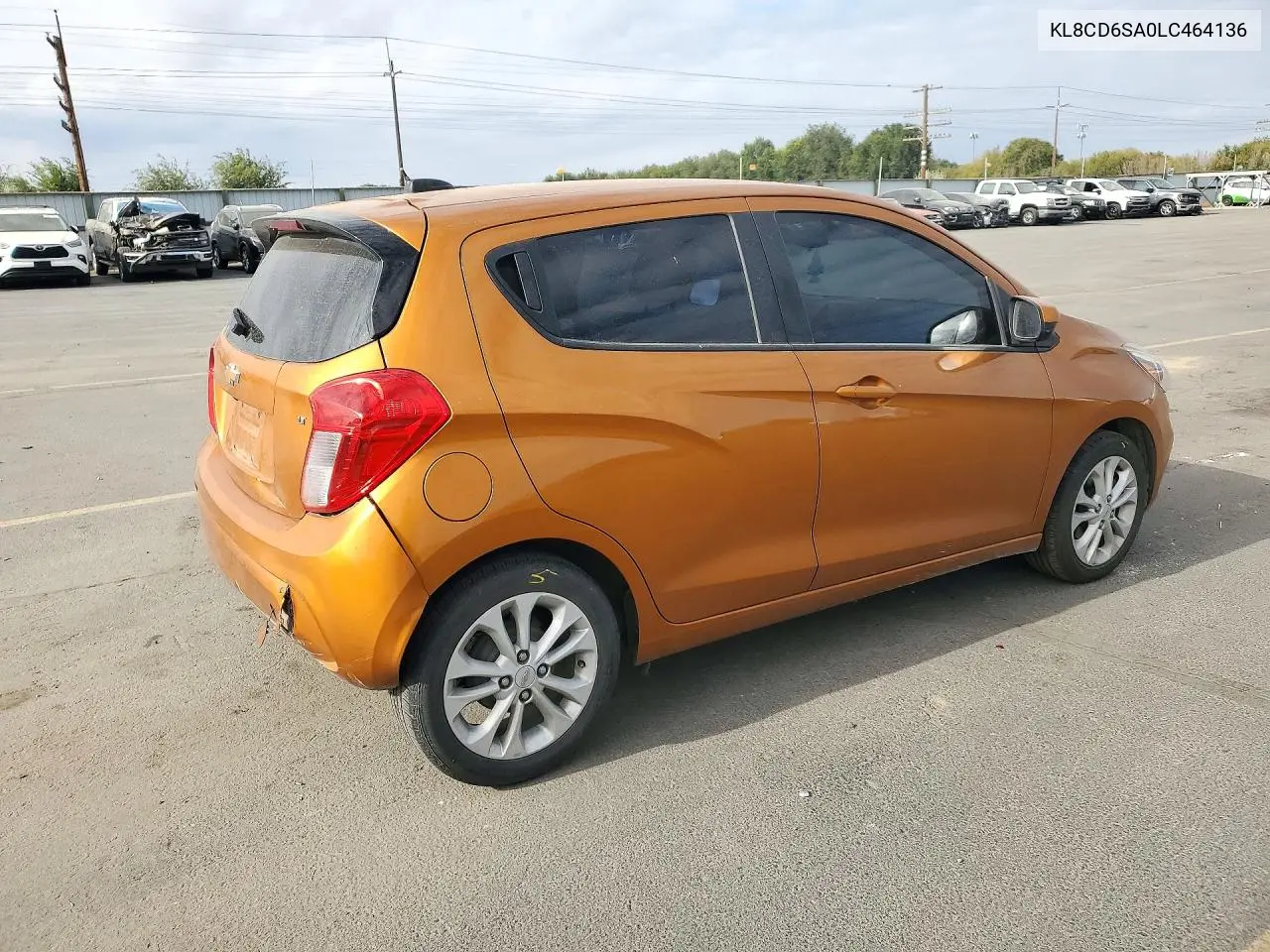2020 CHEVROLET SPARK VIN KL8CD6SA0LC464136 — фото 3