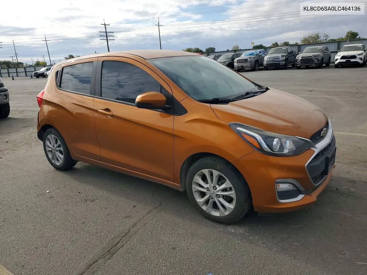 2020 CHEVROLET SPARK VIN KL8CD6SA0LC464136 — фото 4