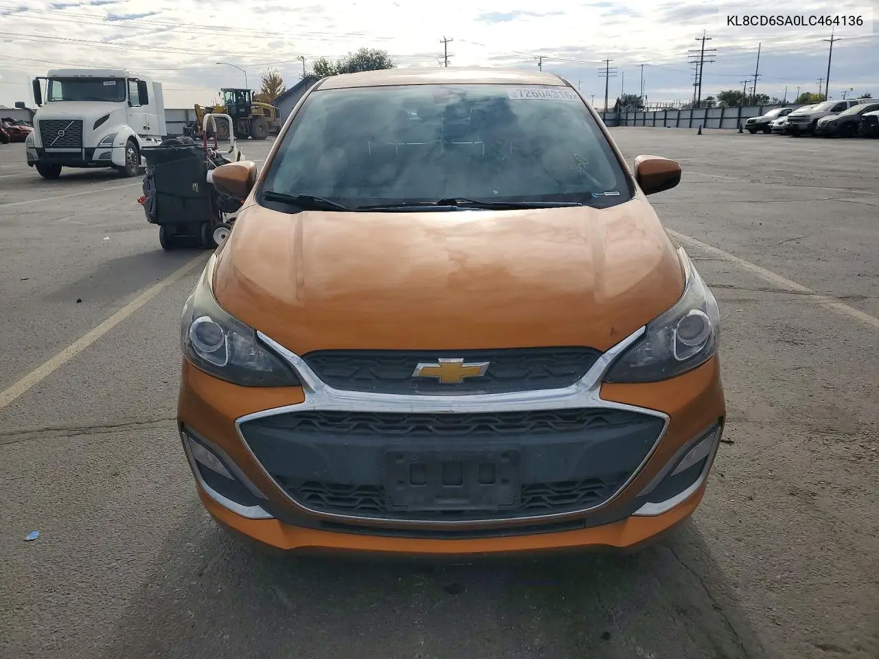 2020 CHEVROLET SPARK VIN KL8CD6SA0LC464136 — фото 5