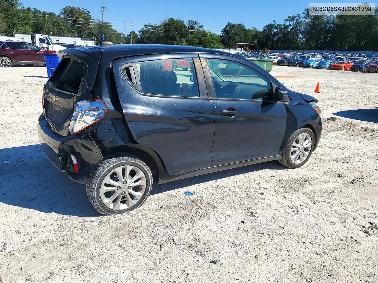 2020 CHEVROLET SPARK VIN KL8CD6SA8LC431398 — фото 3