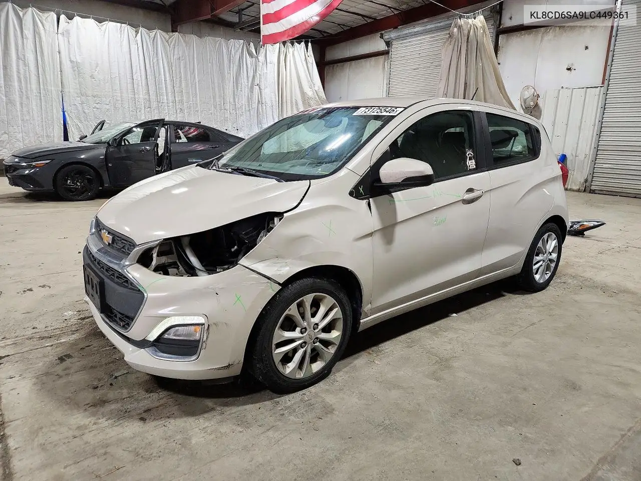 CHEVROLET SPARK 2020, VIN KL8CD6SA9LC449361