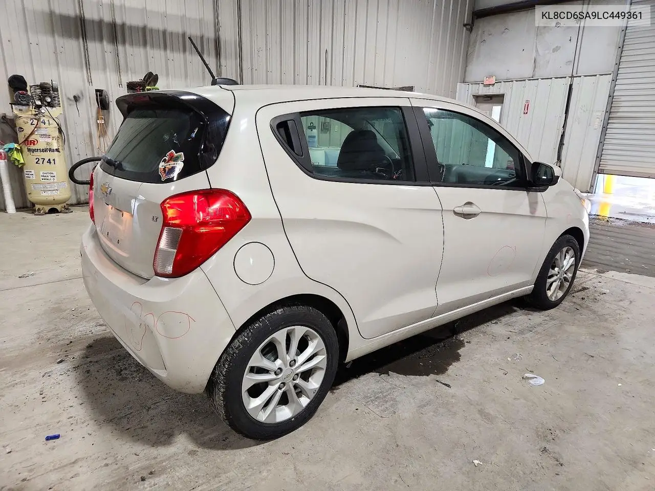 2020 CHEVROLET SPARK VIN KL8CD6SA9LC449361 — фото 3