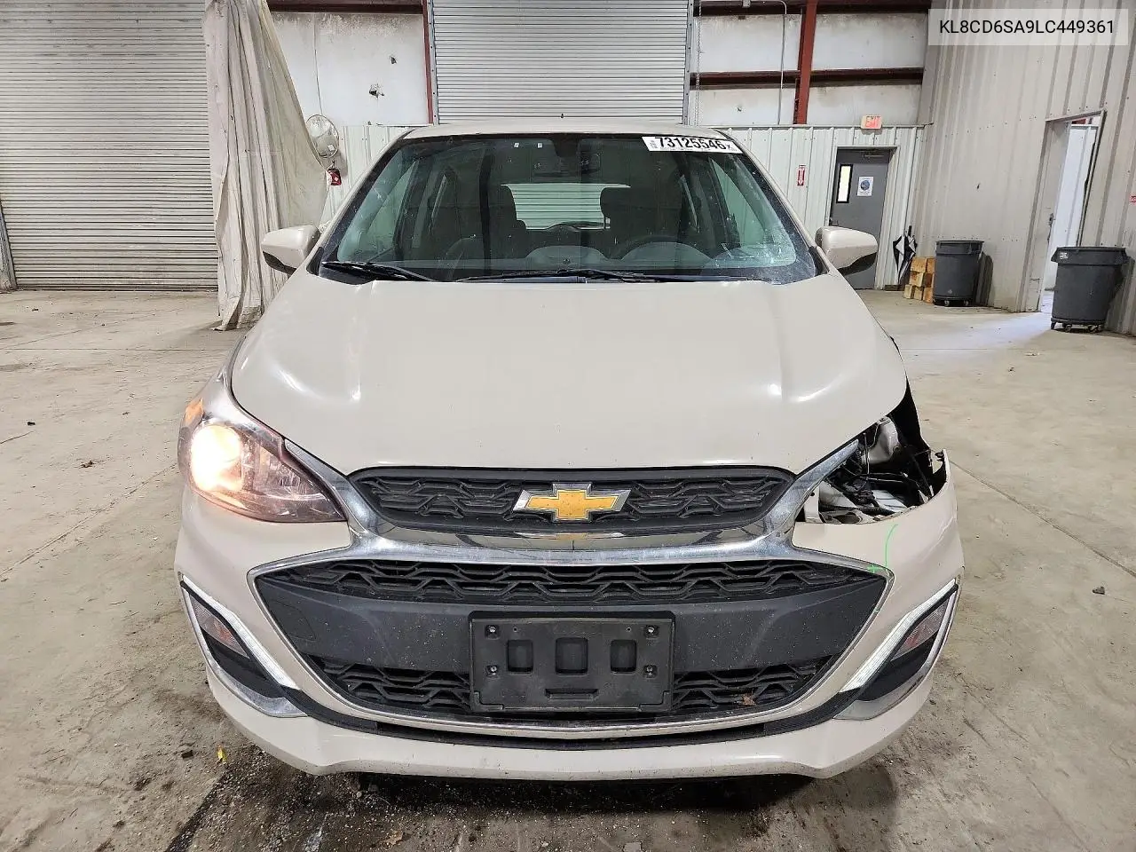 2020 CHEVROLET SPARK VIN KL8CD6SA9LC449361 — фото 5