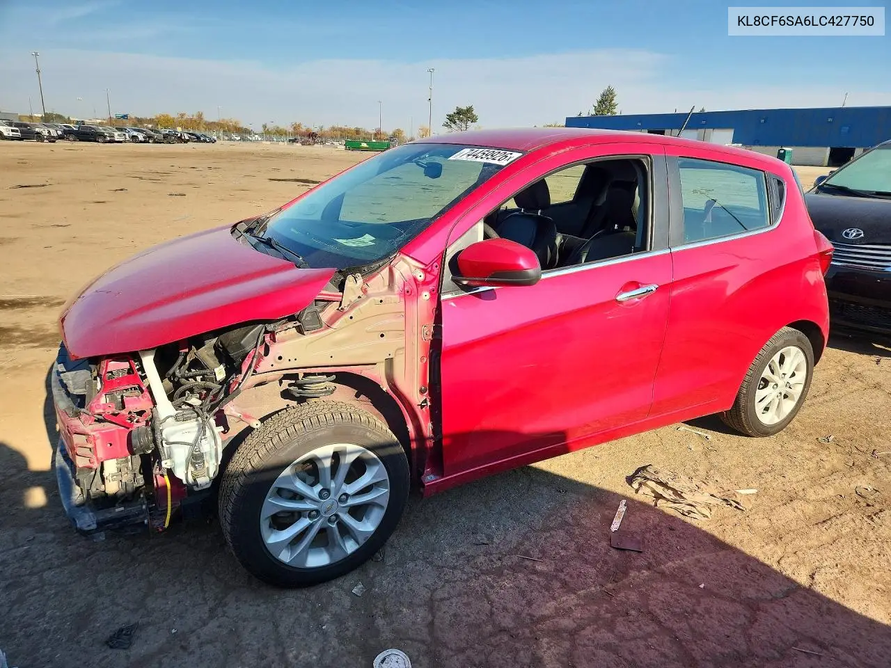 CHEVROLET SPARK 2020, VIN KL8CF6SA6LC427750