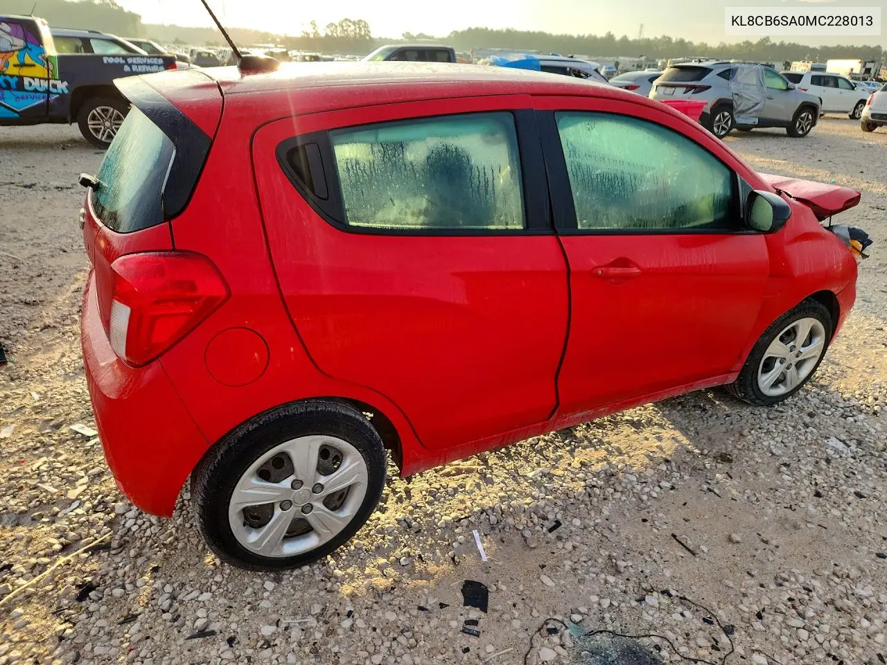 2021 CHEVROLET SPARK VIN KL8CB6SA0MC228013 — фото 3