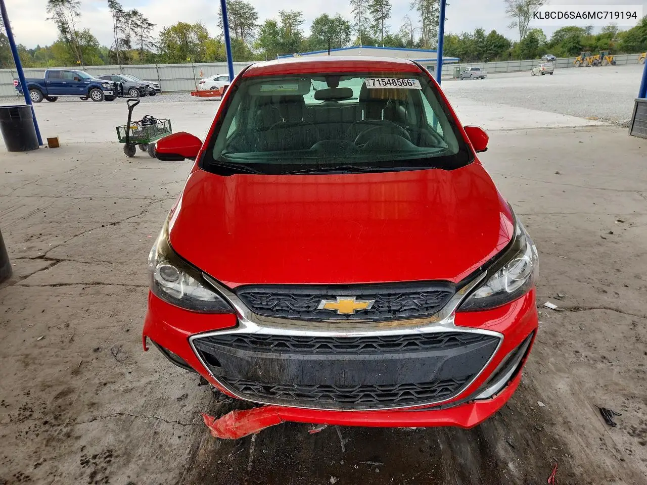 2021 CHEVROLET SPARK VIN KL8CD6SA6MC719194 — фото 5