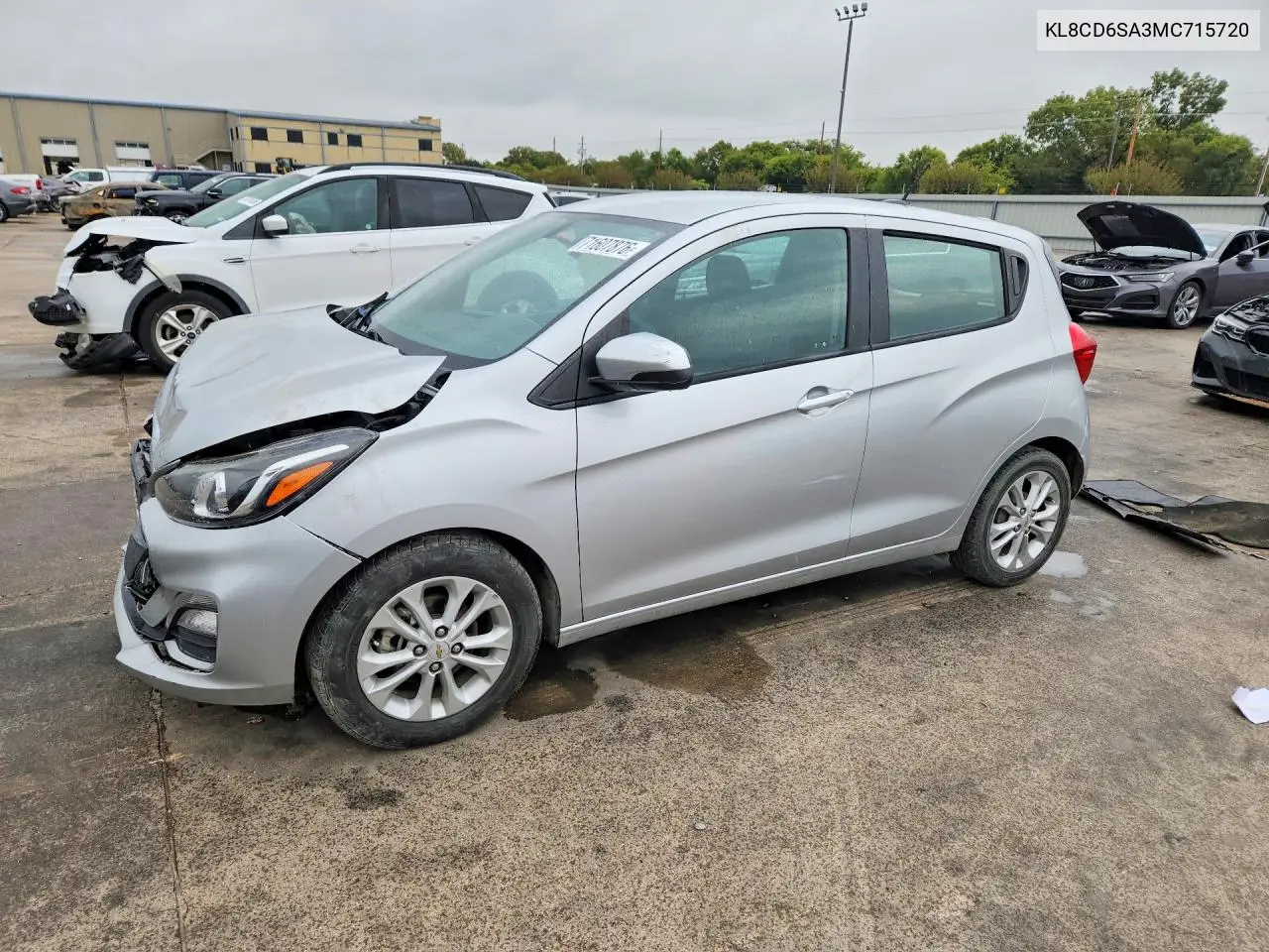 CHEVROLET SPARK 2021, VIN KL8CD6SA3MC715720