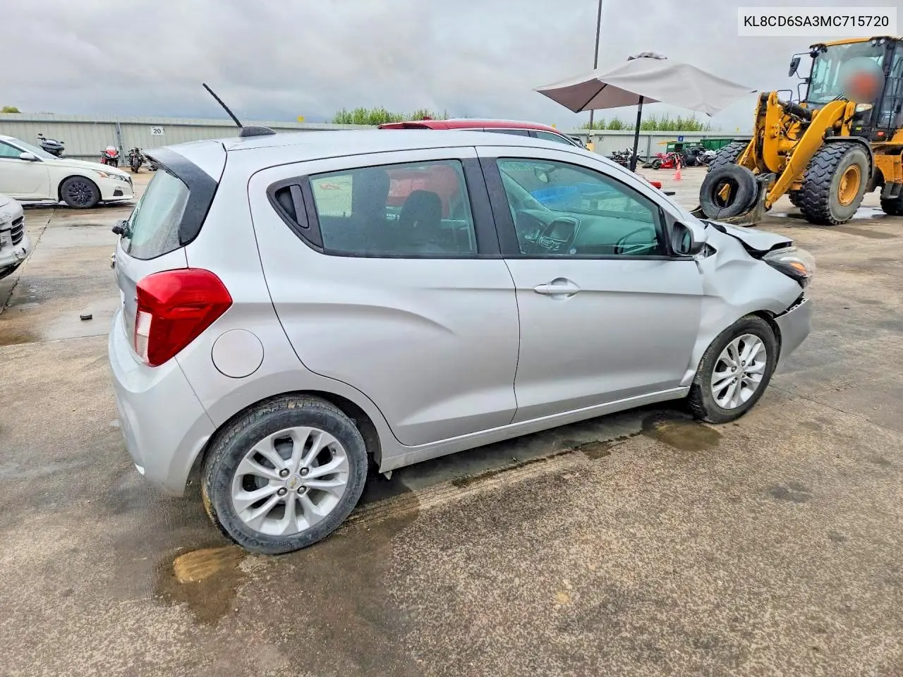 2021 CHEVROLET SPARK VIN KL8CD6SA3MC715720 — фото 3