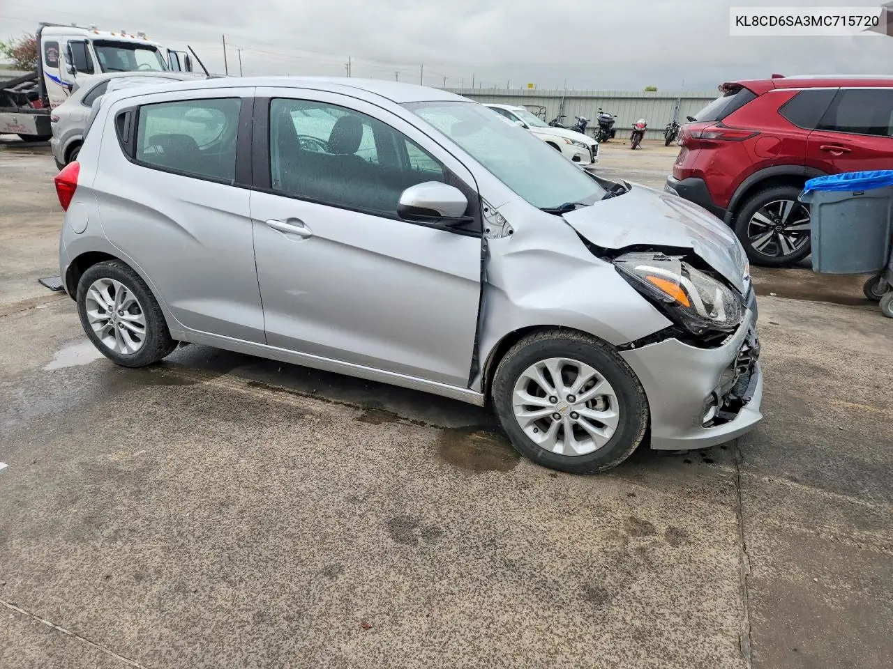 2021 CHEVROLET SPARK VIN KL8CD6SA3MC715720 — фото 4