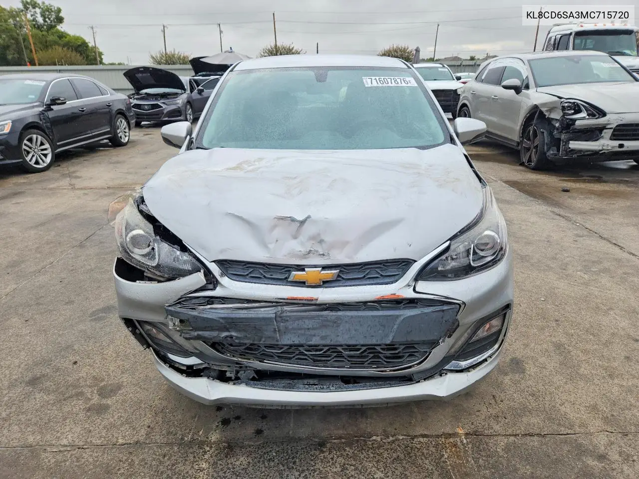 2021 CHEVROLET SPARK VIN KL8CD6SA3MC715720 — фото 5