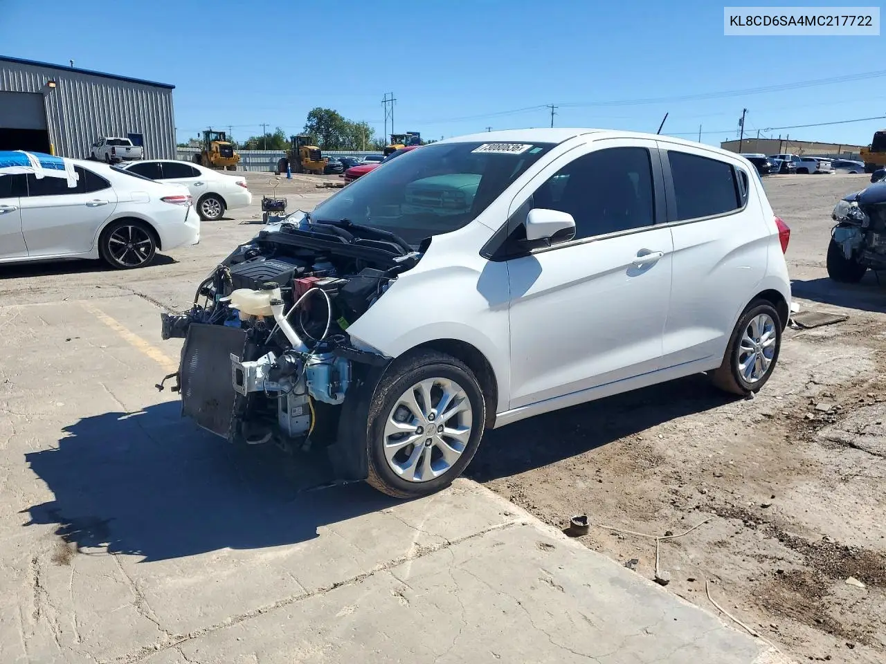 CHEVROLET SPARK 2021, VIN KL8CD6SA4MC217722