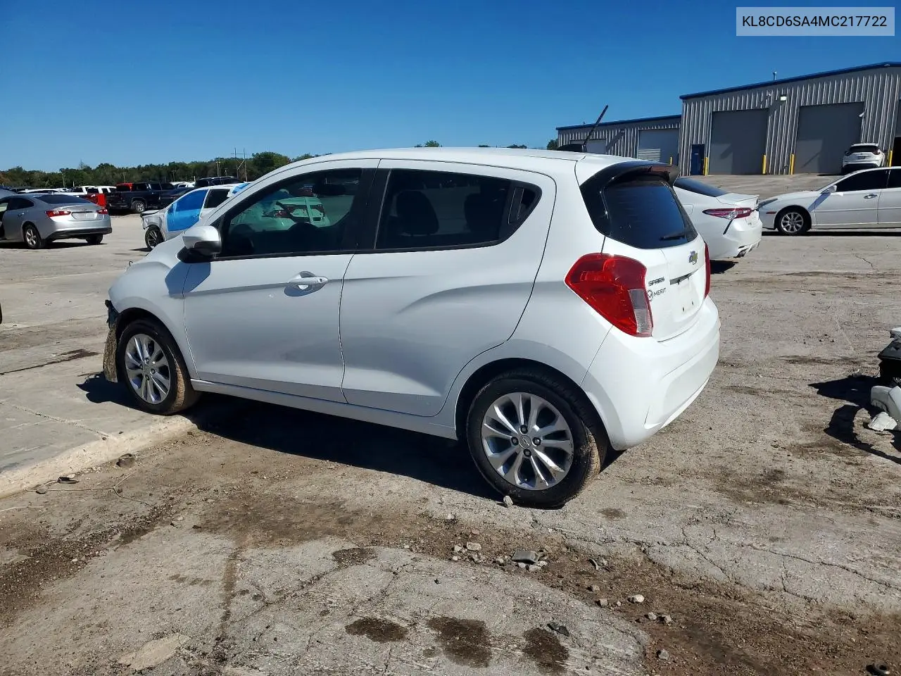 2021 CHEVROLET SPARK VIN KL8CD6SA4MC217722 — фото 2