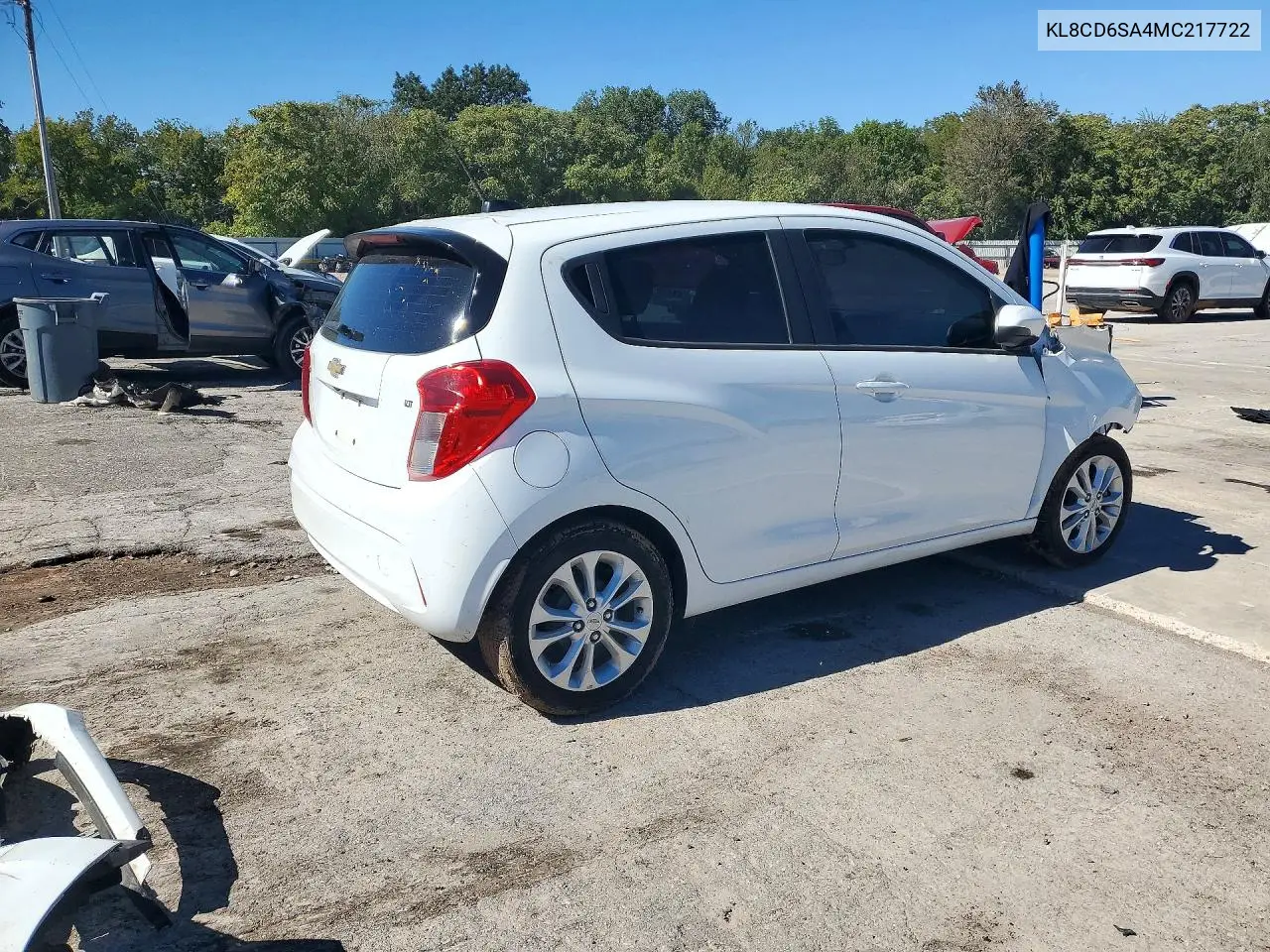 2021 CHEVROLET SPARK VIN KL8CD6SA4MC217722 — фото 3