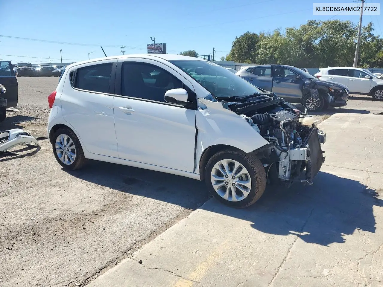 2021 CHEVROLET SPARK VIN KL8CD6SA4MC217722 — фото 4