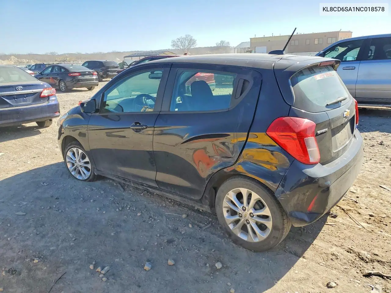 2022 CHEVROLET SPARK VIN KL8CD6SA1NC018578 — фото 2