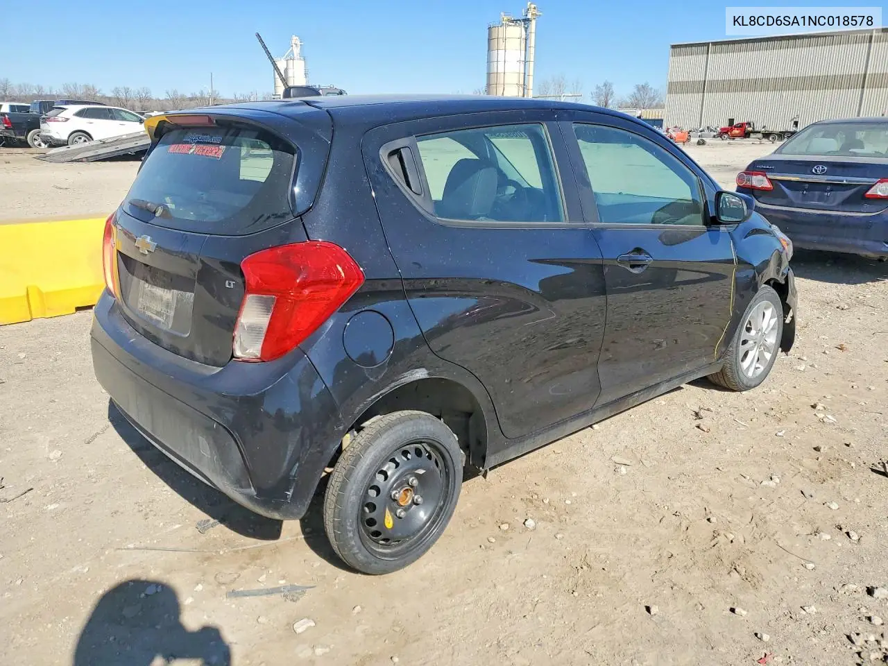 2022 CHEVROLET SPARK VIN KL8CD6SA1NC018578 — фото 3